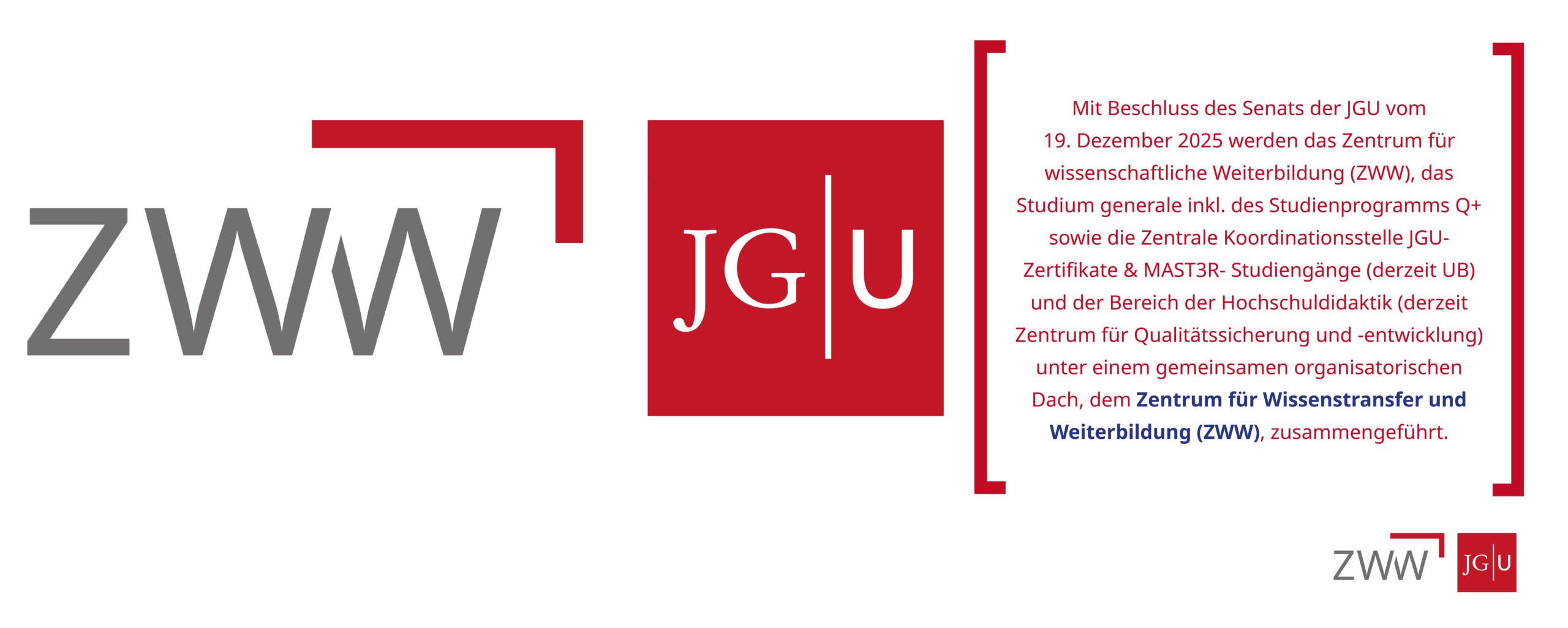 Informationen zum neuen ZENTRUM FÜR WISSENSTRANSFER UND WEITERBILDUNG